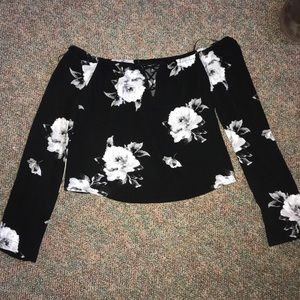 Kendall and Kylie off the shoulder top